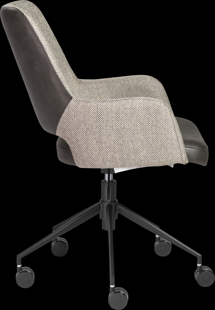 Reder Dark Gray Tilt Office Chair - Thumbnail - Image 3