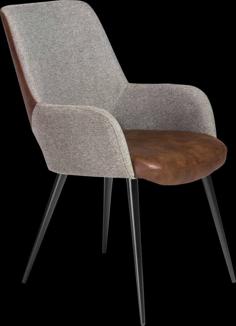 Reder Gray Arm Chair - Thumbnail - Image 1