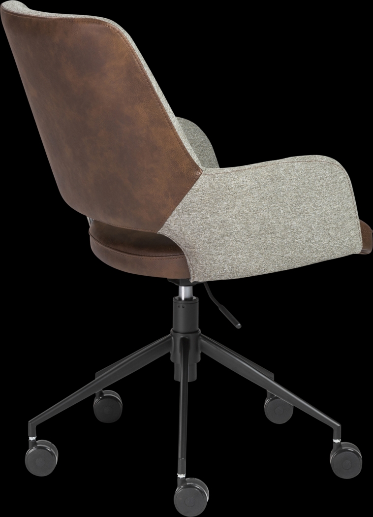 Reder Gray Tilt Office Chair - Thumbnail - Image 3