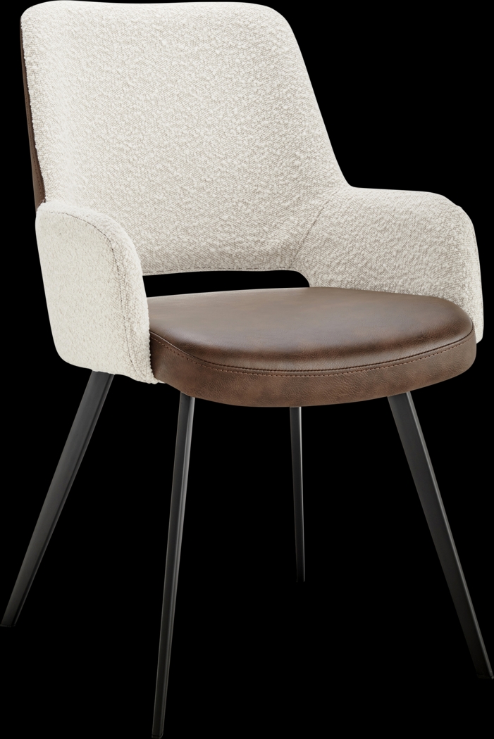 Reder Ivory Arm Chair - Thumbnail - Image 1