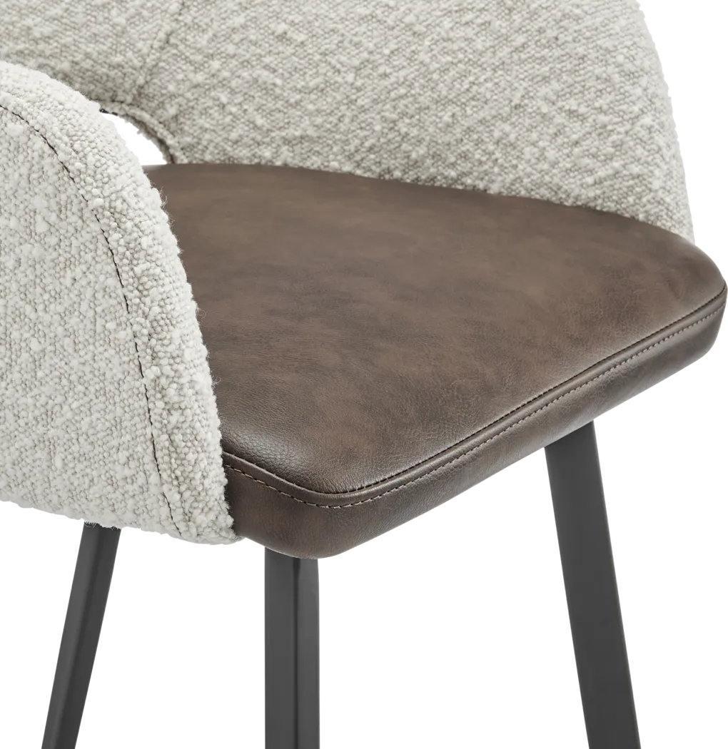 Reder Ivory Counter Stool - Thumbnail - Image 6