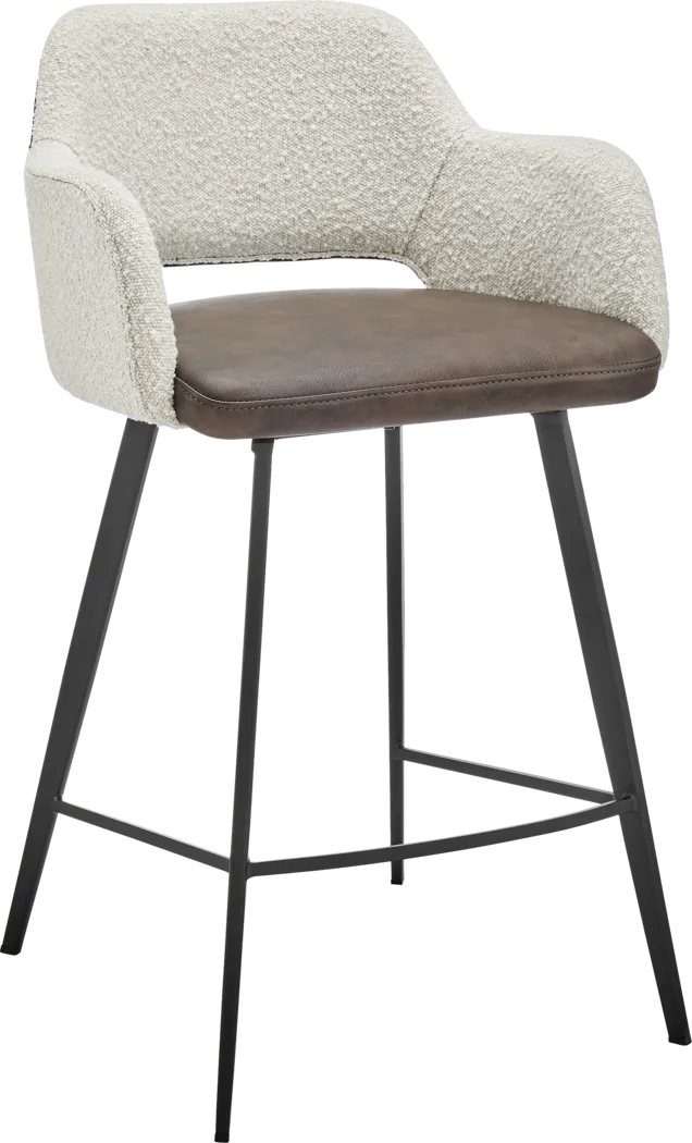 Reder Ivory Counter Stool - Thumbnail - Image 1