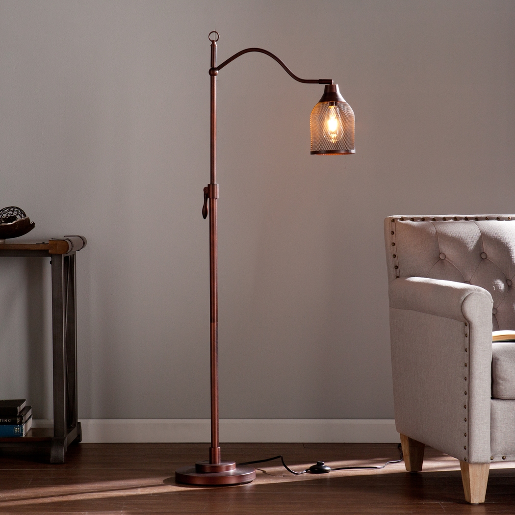 Redfern Bronze Floor Lamp - Thumbnail - Image 4