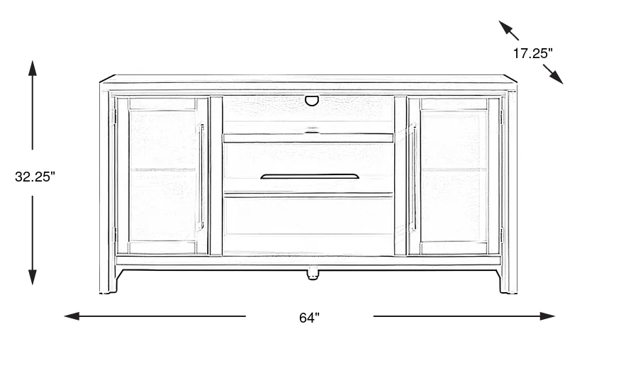 Dimension Image. Please refer to the Dimension Tab on this page for dimension details.