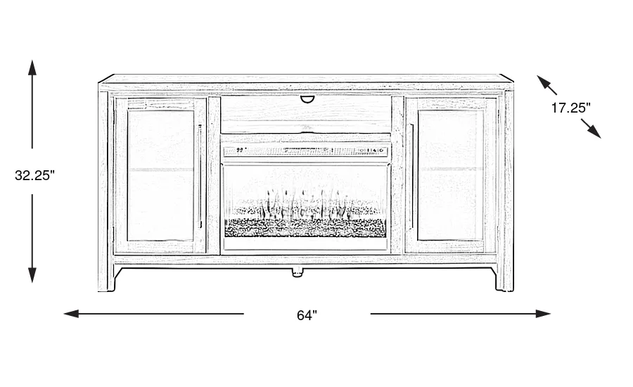 Dimension Image. Please refer to the Dimension Tab on this page for dimension details.