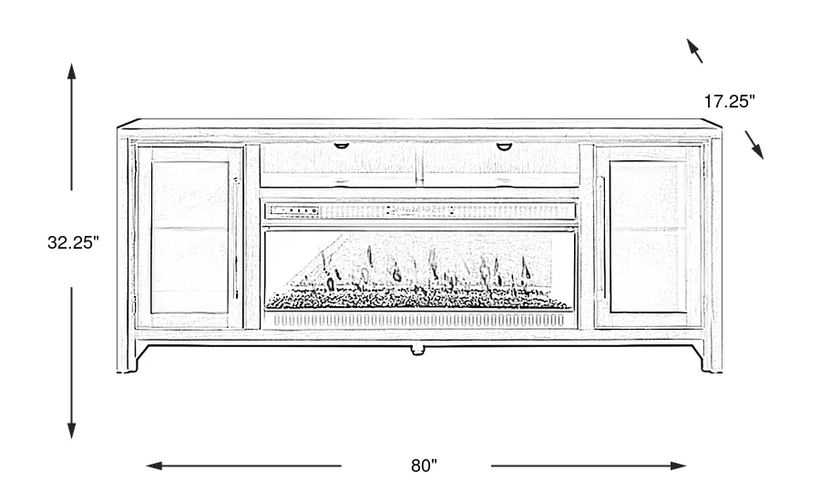 Dimension Image. Please refer to the Dimension Tab on this page for dimension details.