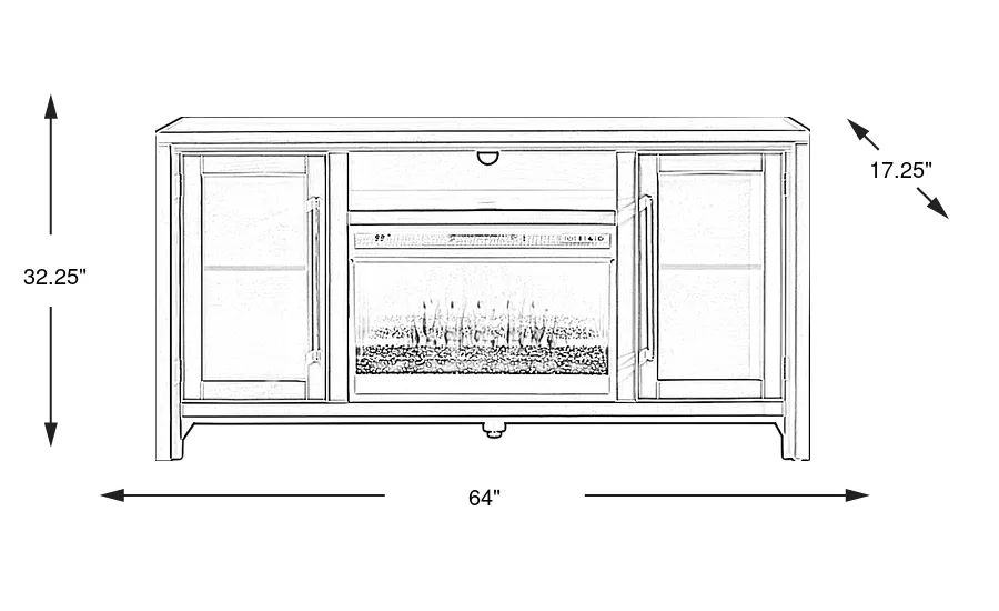 Dimension Image. Please refer to the Dimension Tab on this page for dimension details.