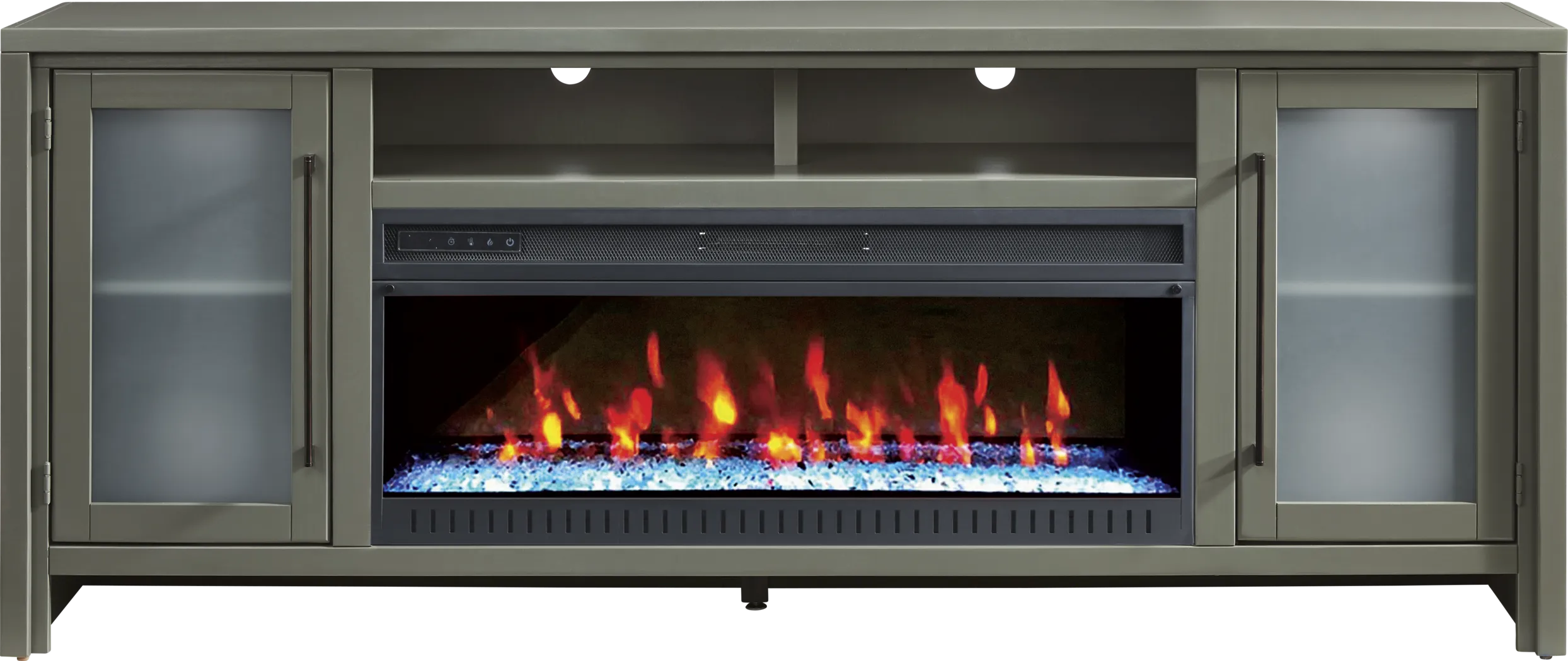 Redmond Sage 80 in. Console with Electric Fireplace - Thumbnail - Image 1