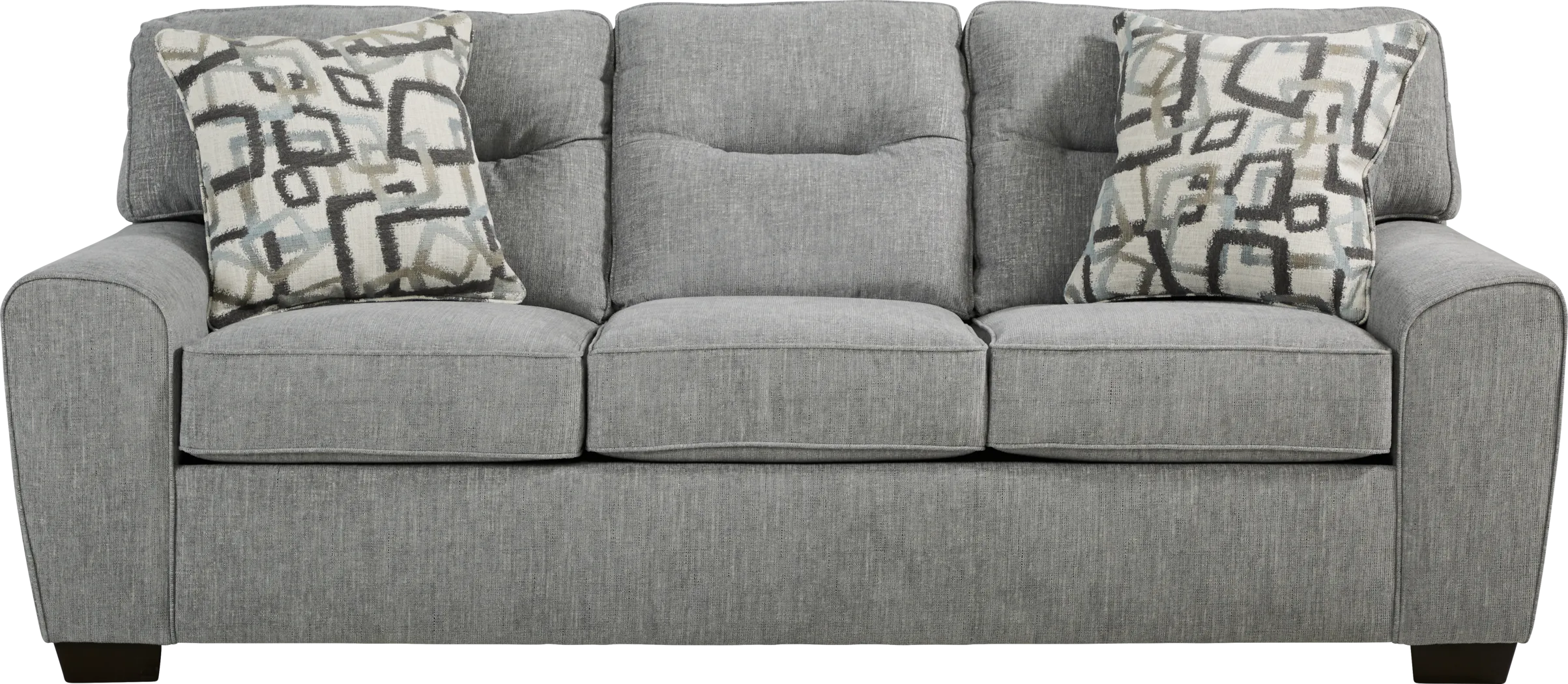 Redwood Park Gray Sofa - Thumbnail - Image 1