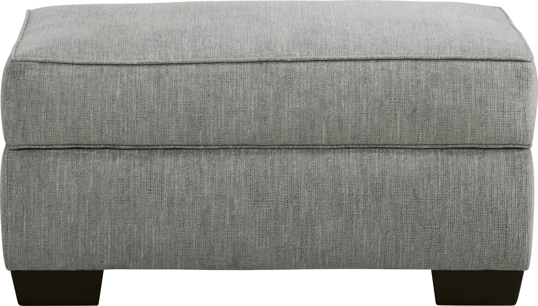 Redwood Park Gray Storage Ottoman - Thumbnail - Image 2