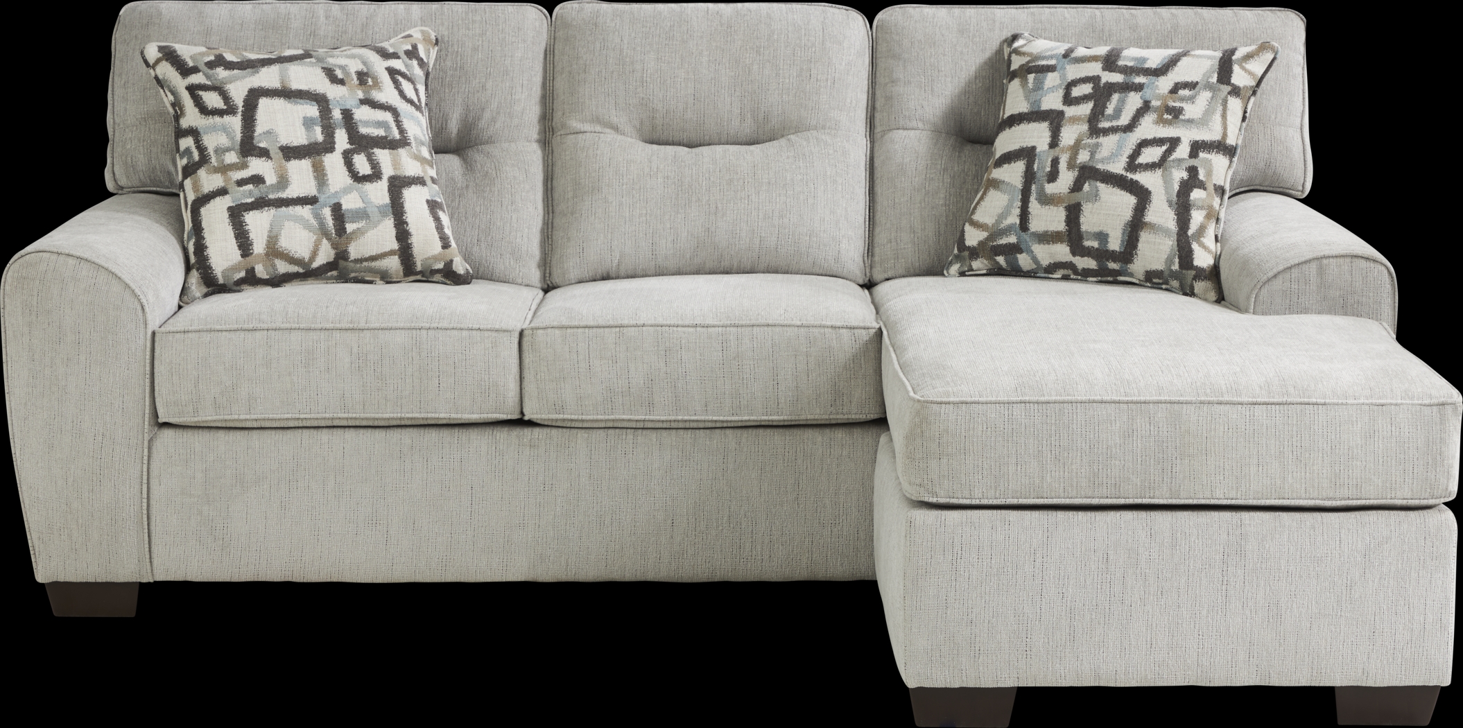 Redwood Park Smoke 2 Pc Sectional - Thumbnail - Image 1