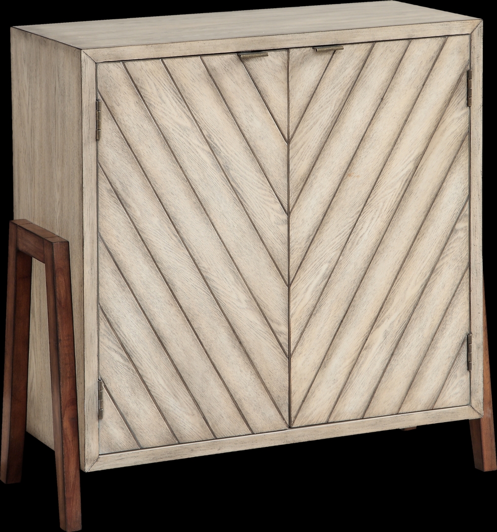 Redwood Place Brown Accent Cabinet - Thumbnail - Image 1