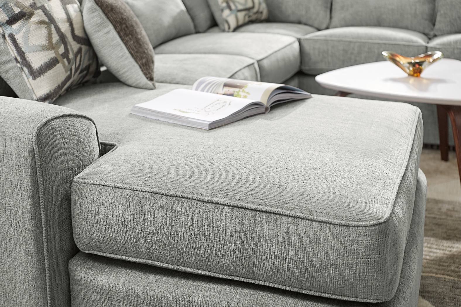 Redwood Place Gray 2 Pc Sectional - Thumbnail - Image 3