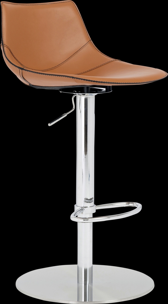 Reebe Cognac Barstool - Thumbnail - Image 3