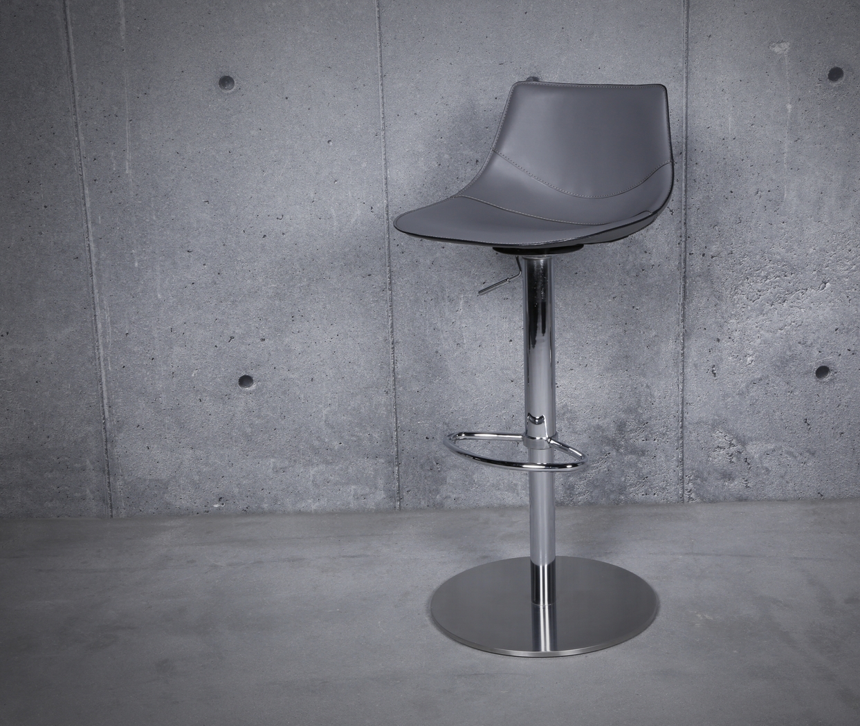 Reebe Gray Barstool - Thumbnail - Image 4