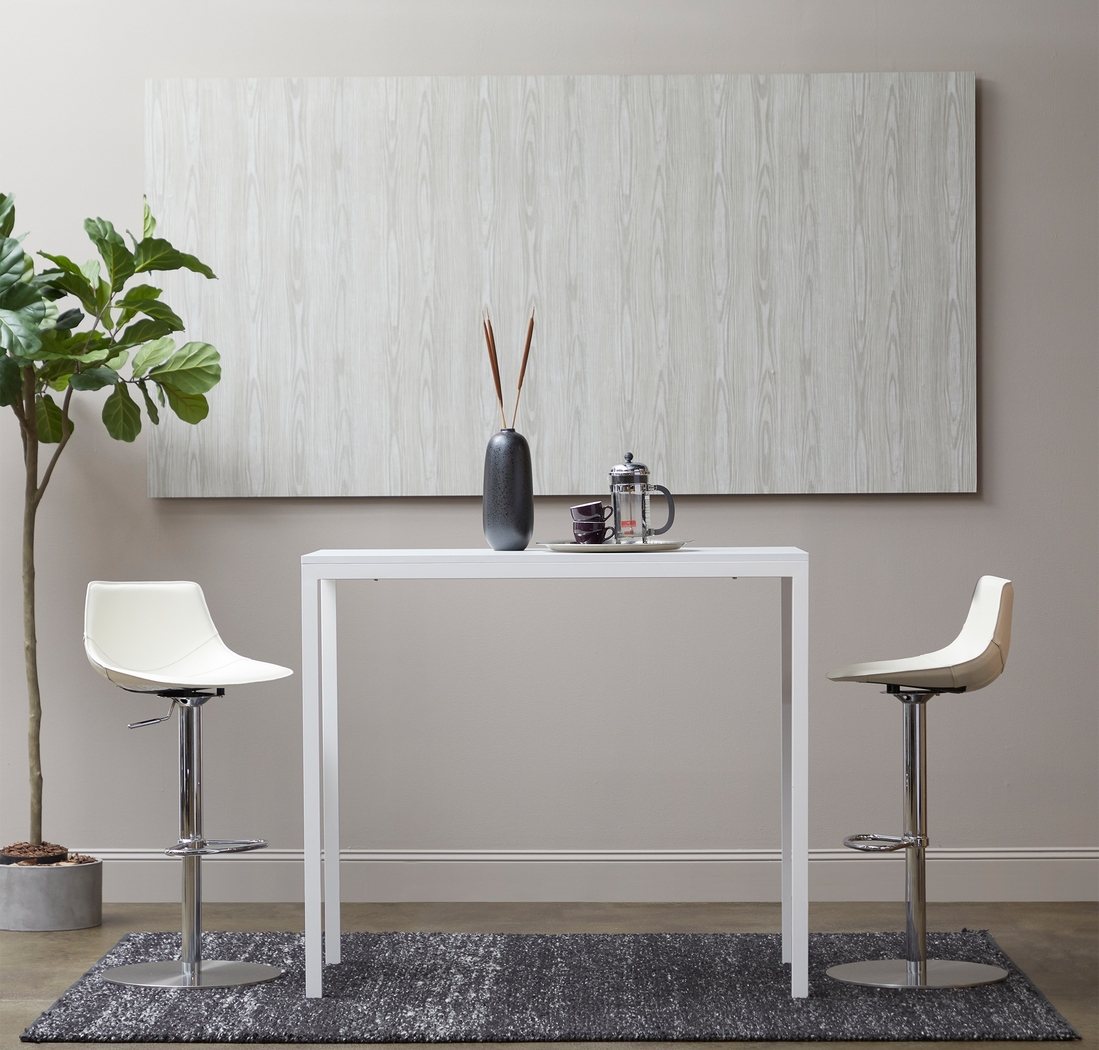 Reebe White Barstool - Thumbnail - Image 2