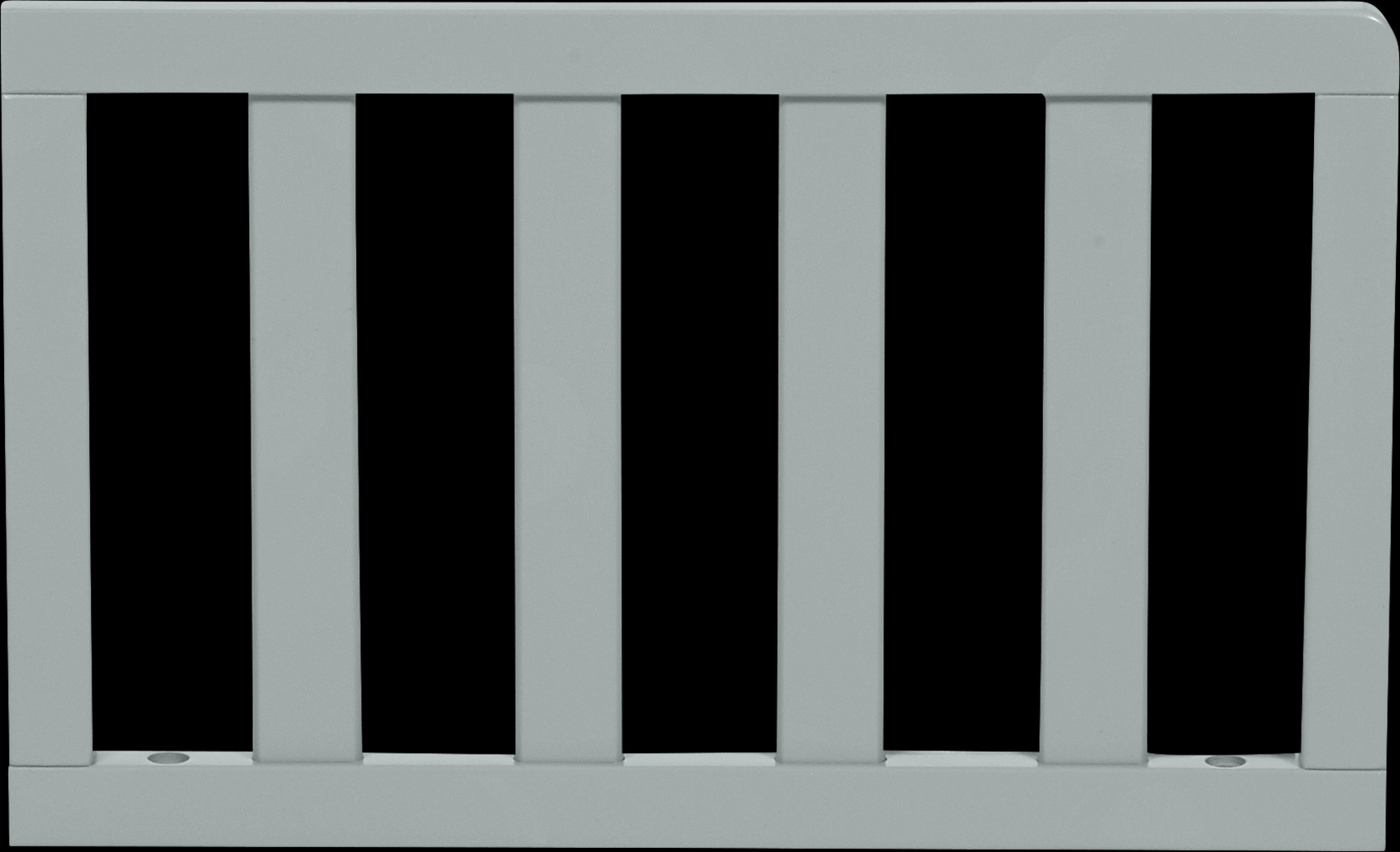 Reena Gray Convertible Crib with Toddler Rail - Thumbnail - Image 2