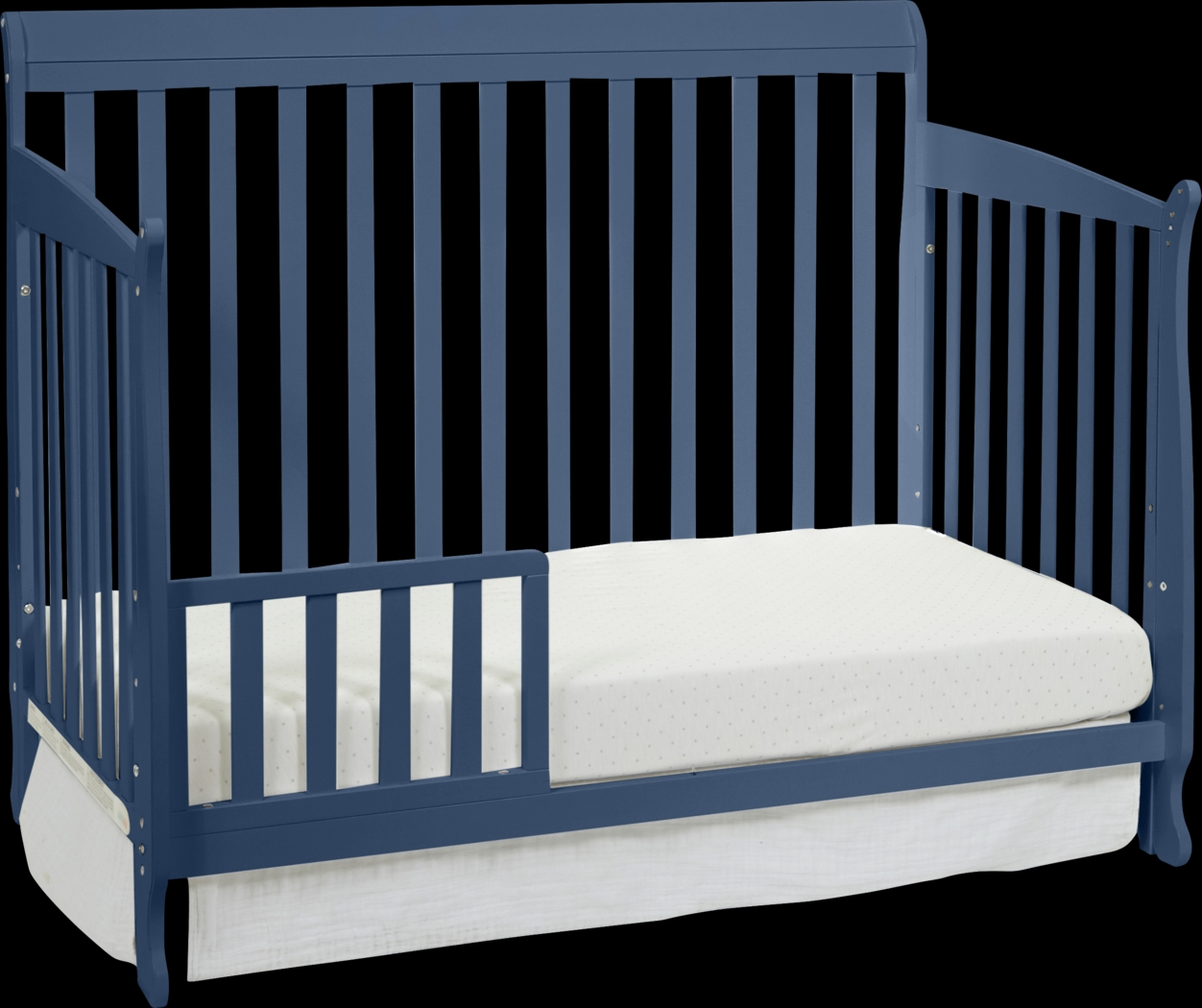 Reena Navy Convertible Crib with Toddler Rail - Thumbnail - Image 4