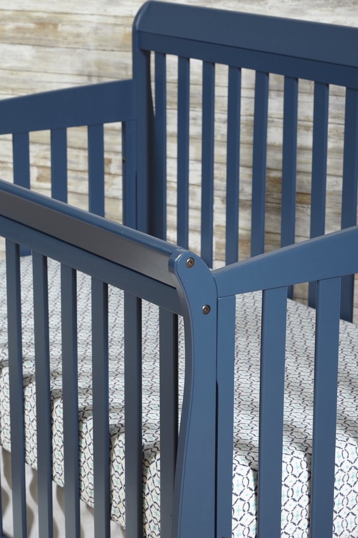 Reena Navy Convertible Crib with Toddler Rail - Thumbnail - Image 7