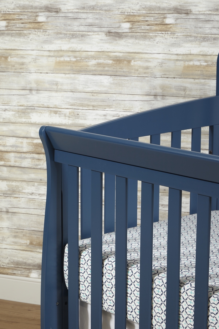 Reena Navy Convertible Crib with Toddler Rail - Thumbnail - Image 8