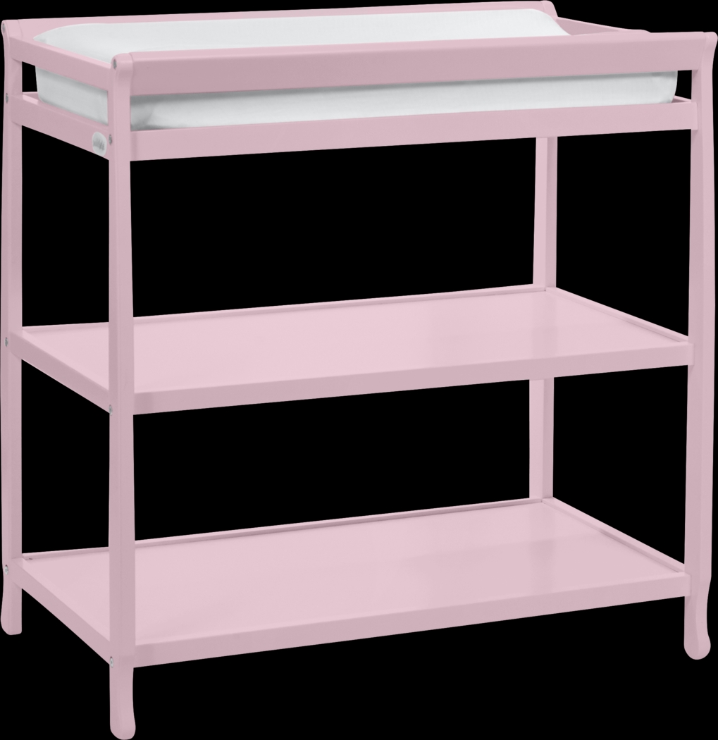Kids Reena Petal Pink Changing Table - Thumbnail - Image 1