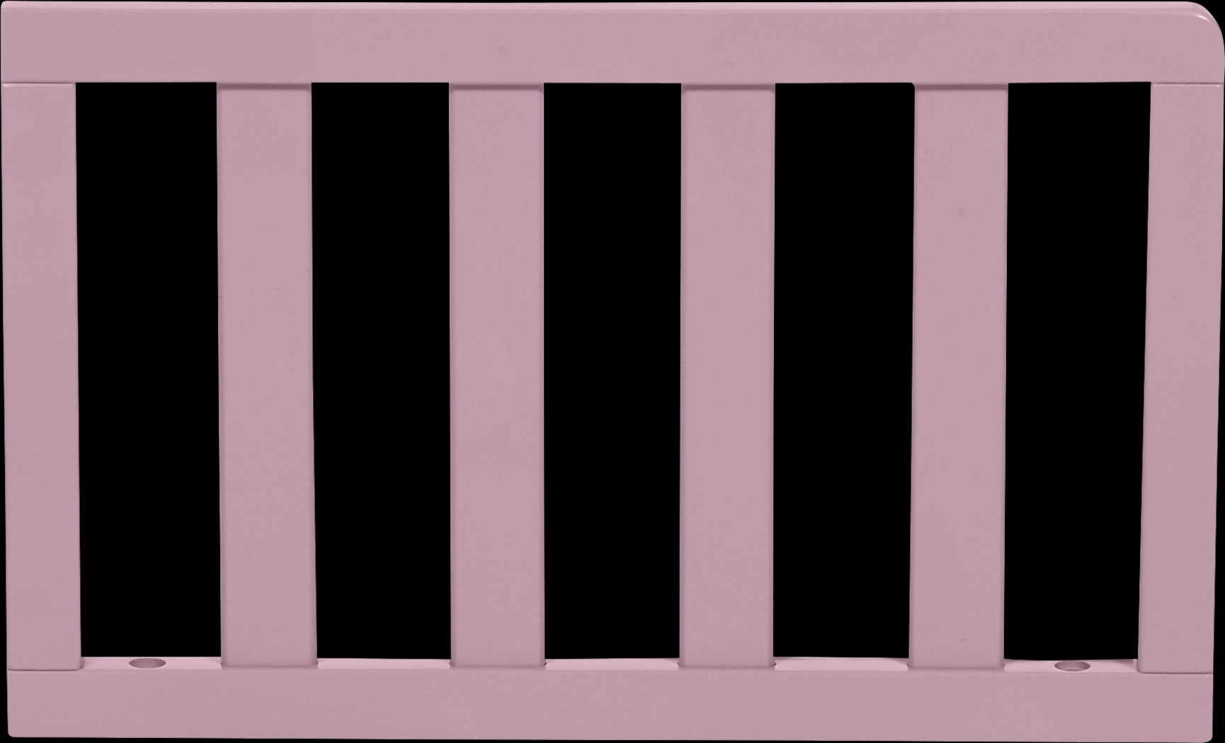 Reena Petal Pink Convertible Crib with Toddler Rail - Thumbnail - Image 3