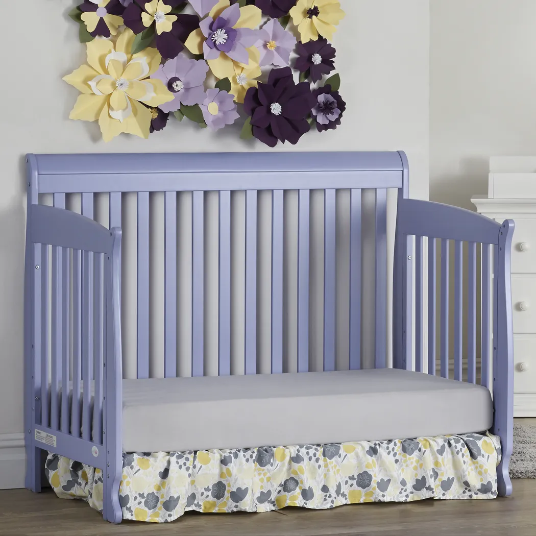 Reena Lilac Convertible Crib with Toddler Rail - Thumbnail - Image 5