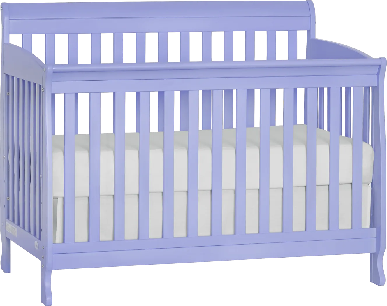Reena Lilac Convertible Crib with Toddler Rail - Thumbnail - Image 1