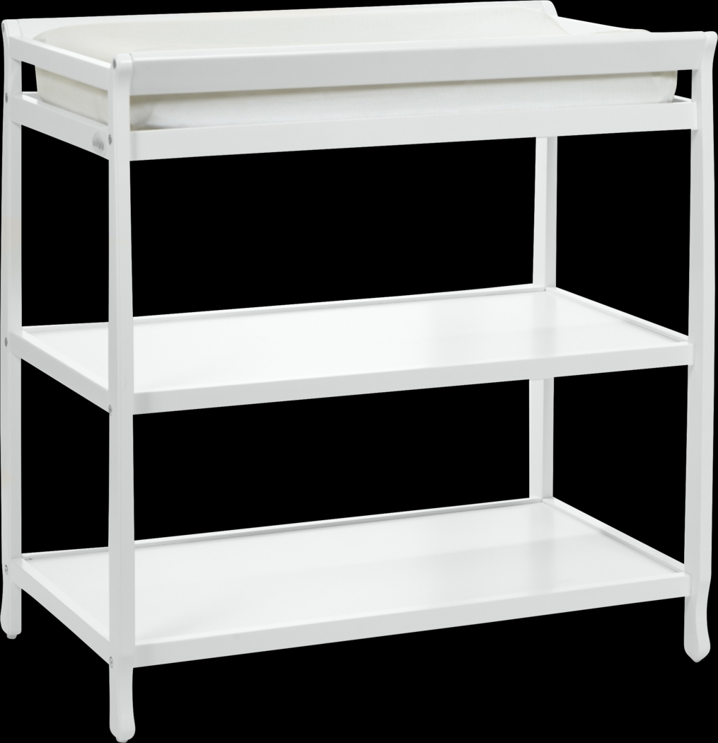 Kids Reena White Changing Table - Thumbnail - Image 1