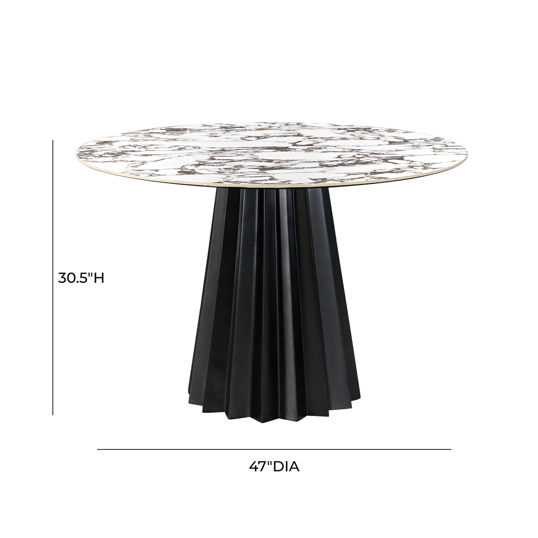 Reeser Black Dining Table - Thumbnail - Image 6