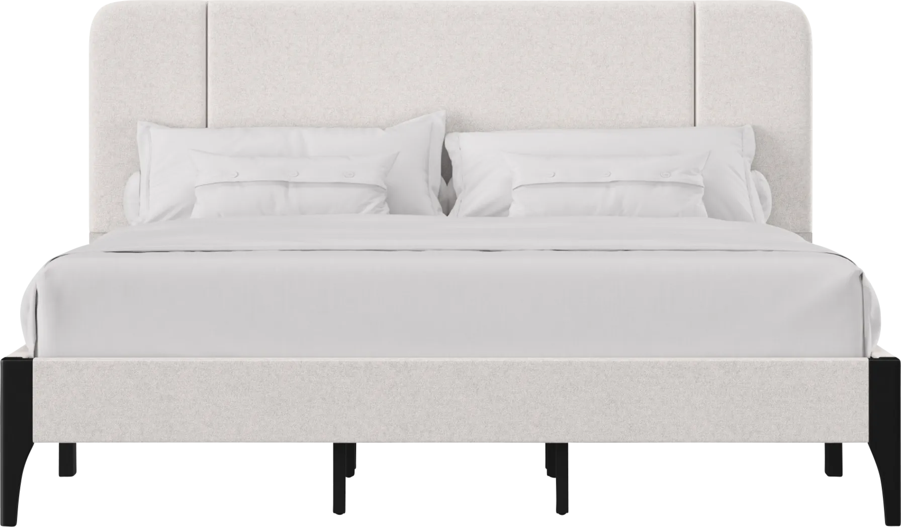 Reesha Beige King Bed - Thumbnail - Image 5