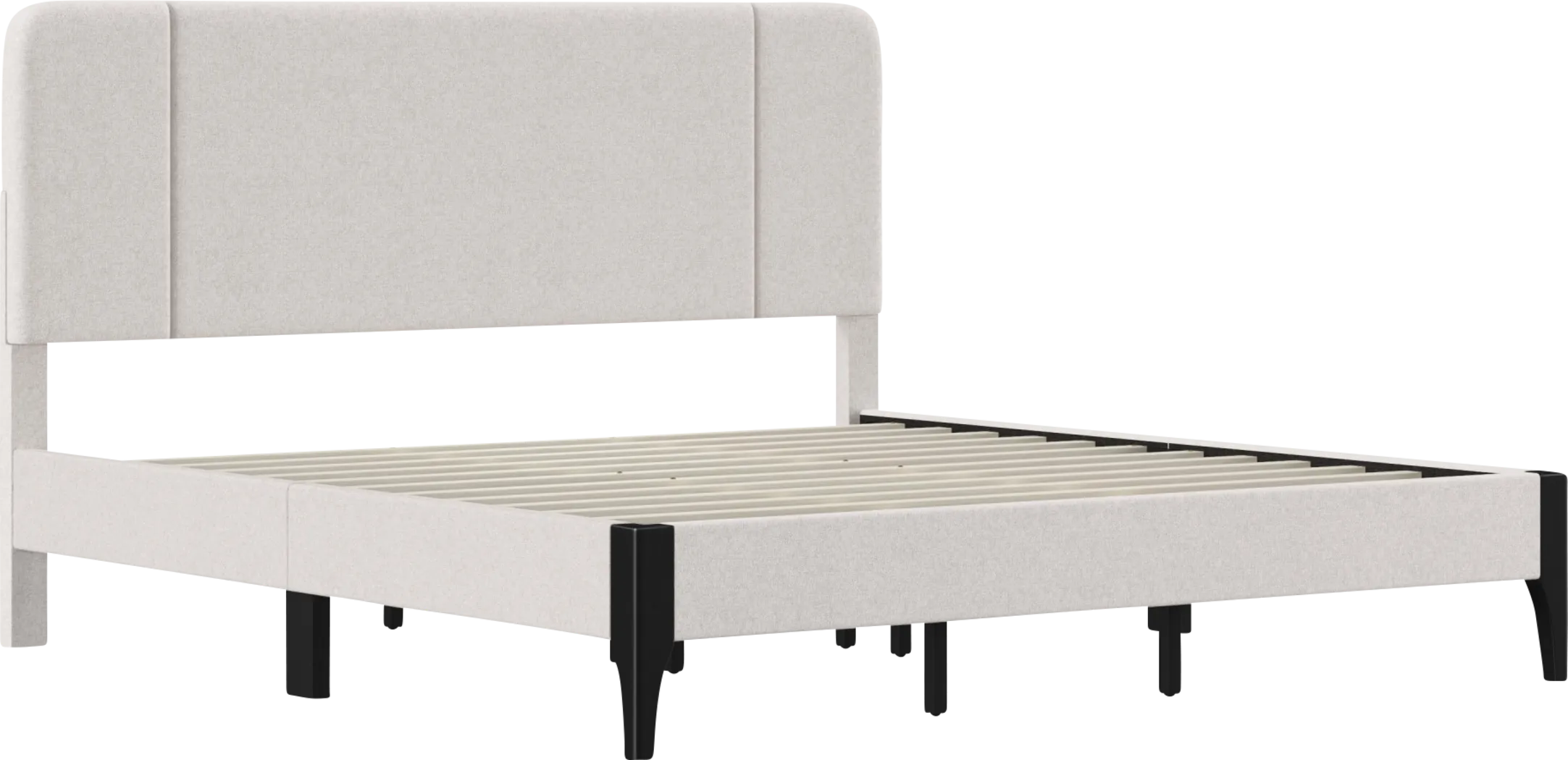 Reesha Beige King Bed - Thumbnail - Image 10