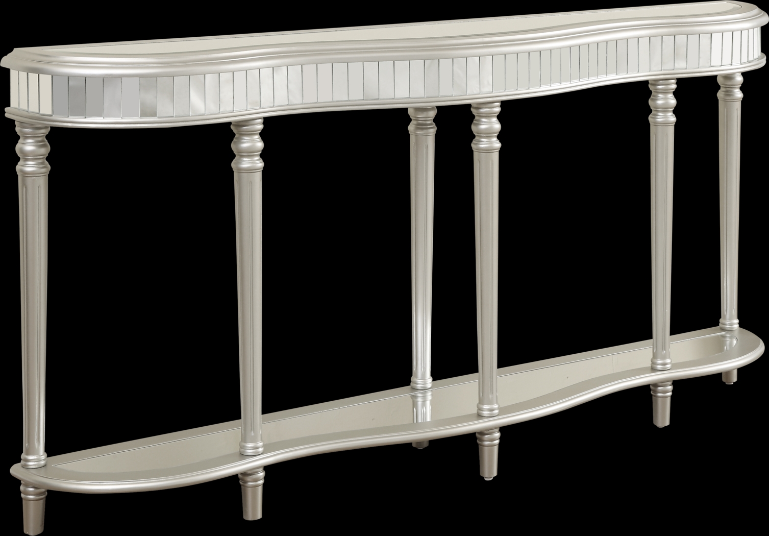 Reflection Road Champagne Console Table - Thumbnail - Image 1