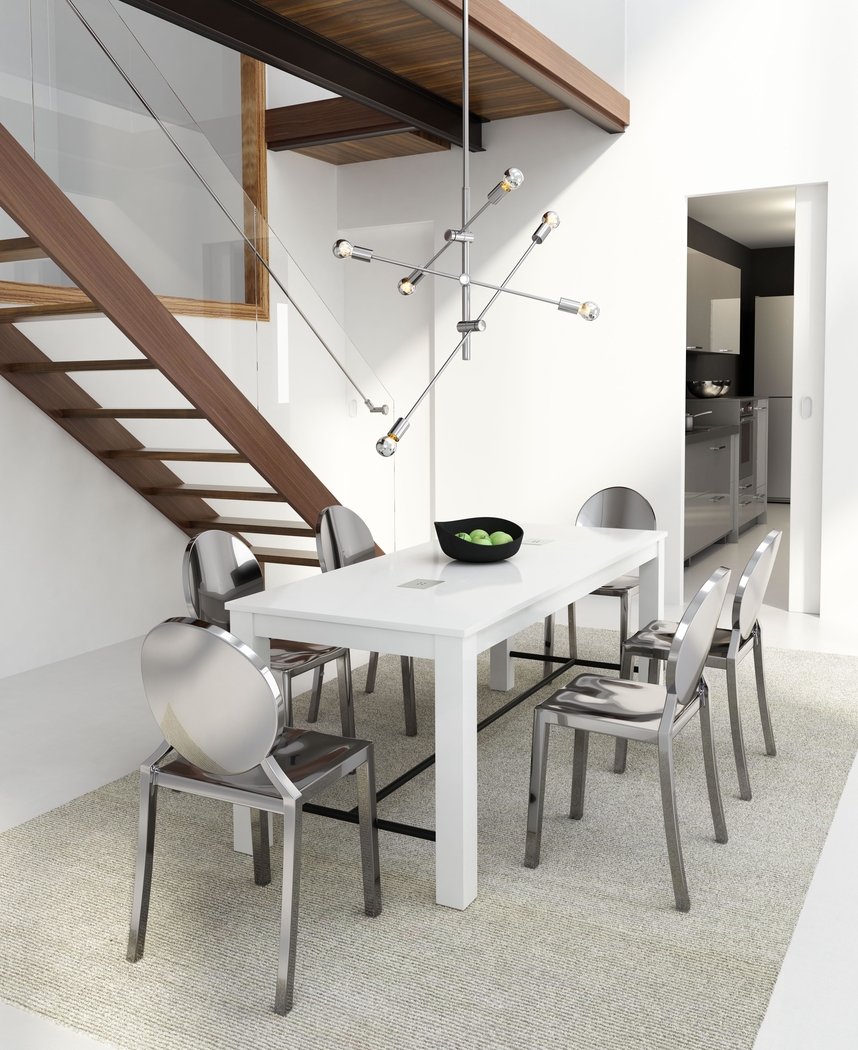 Refugio Cove Chrome Chandelier - Thumbnail - Image 5