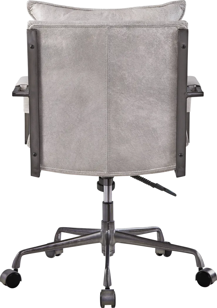 Regallie White Office Chair - Thumbnail - Image 4