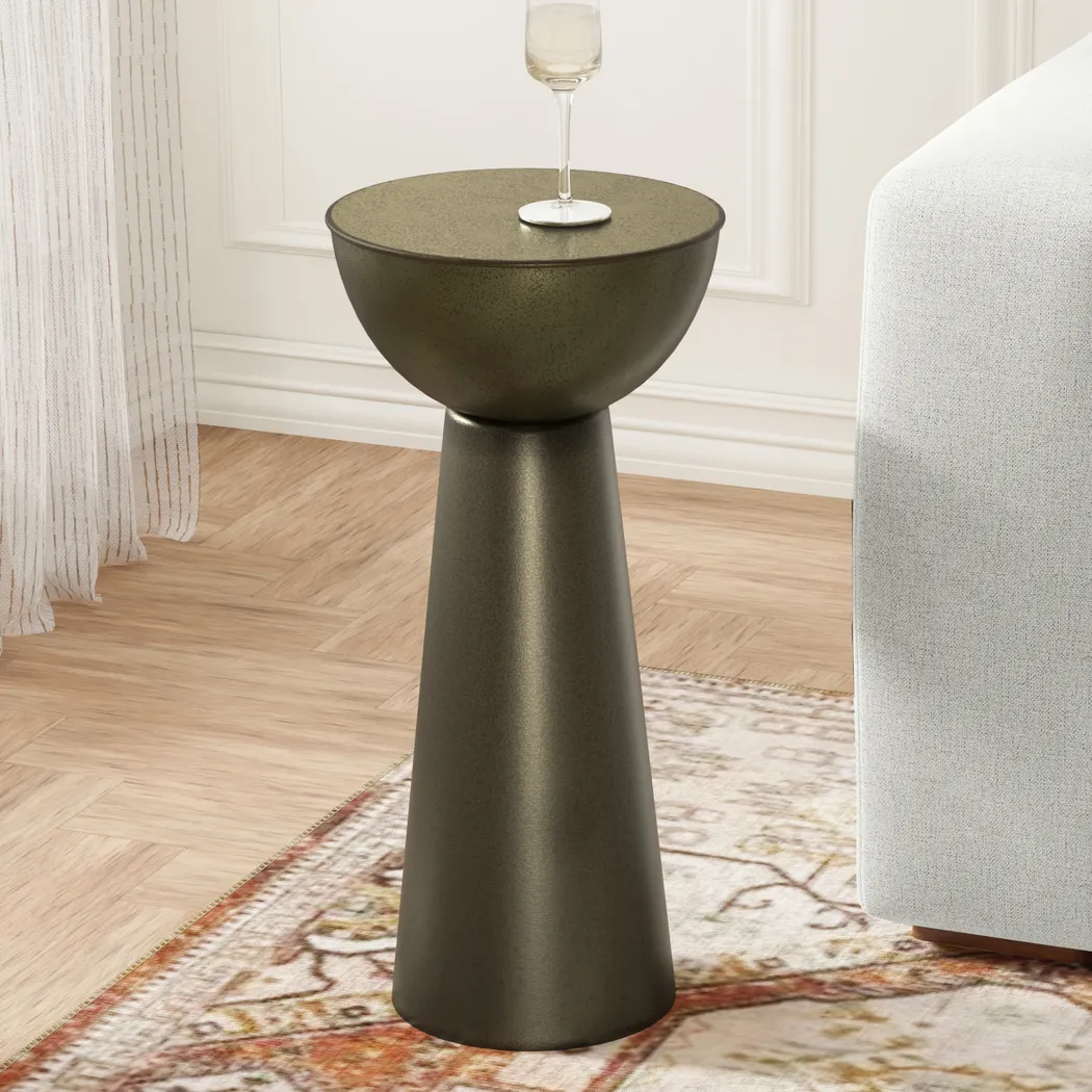 Reha Gold Side Table - Thumbnail - Image 2