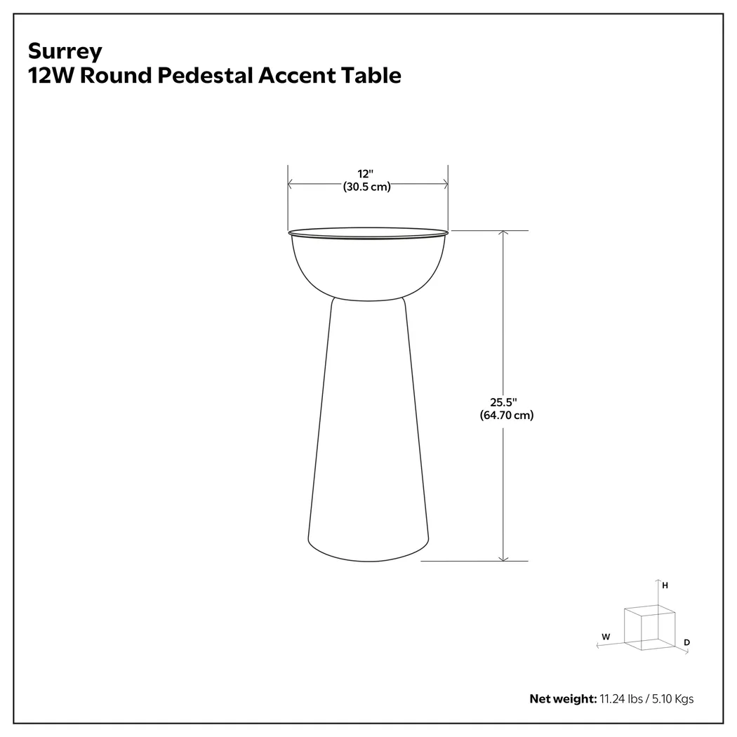 Reha Gold Side Table - Thumbnail - Image 9