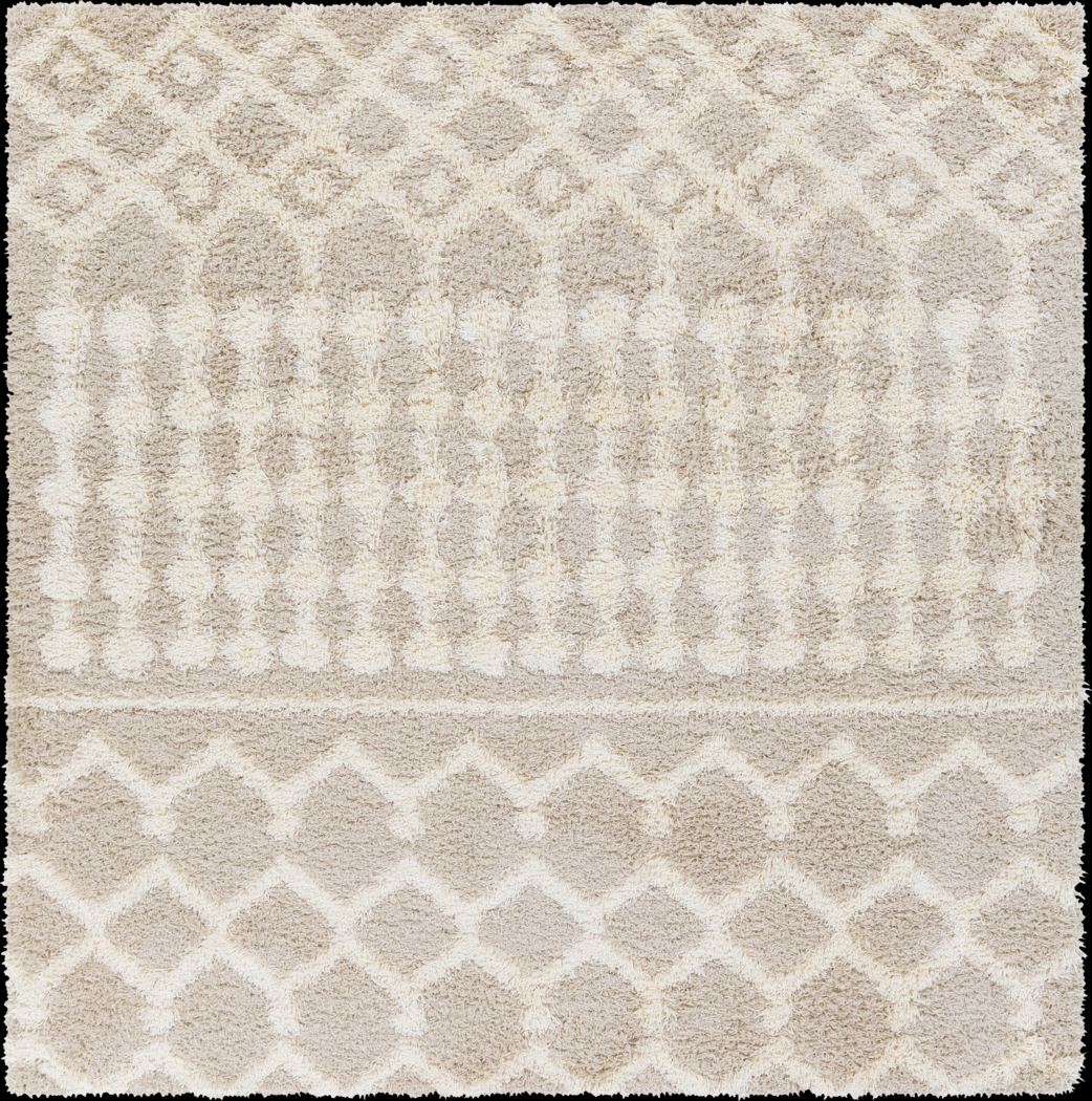 Rehder I Cream 6'7 Square Rug - Thumbnail - Image 1