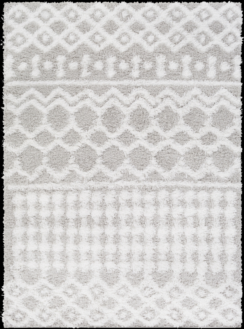 Rehder II White 5'3 x 7'3 Rug - Thumbnail - Image 1