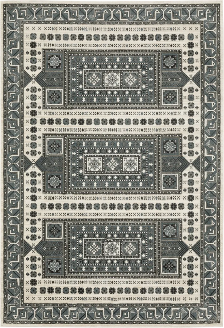 Rehema Gray 5'3 x 7'6 Rug - Thumbnail - Image 1