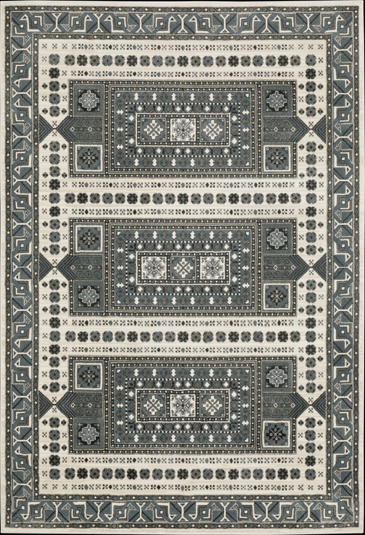 Rehema Gray 6'7 x 9'6 Rug - Thumbnail - Image 1