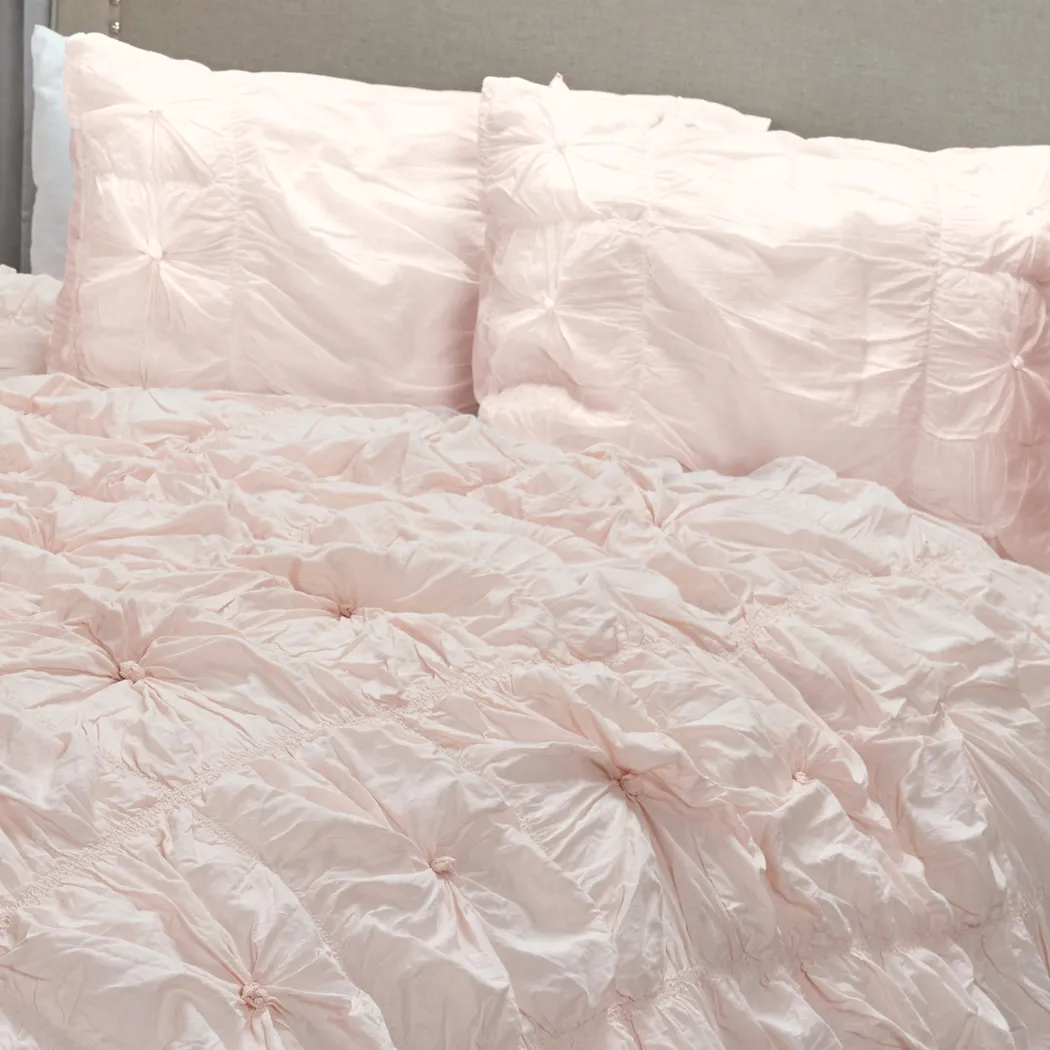 Reia Pink 3 Pc King Comforter Set - Thumbnail - Image 4