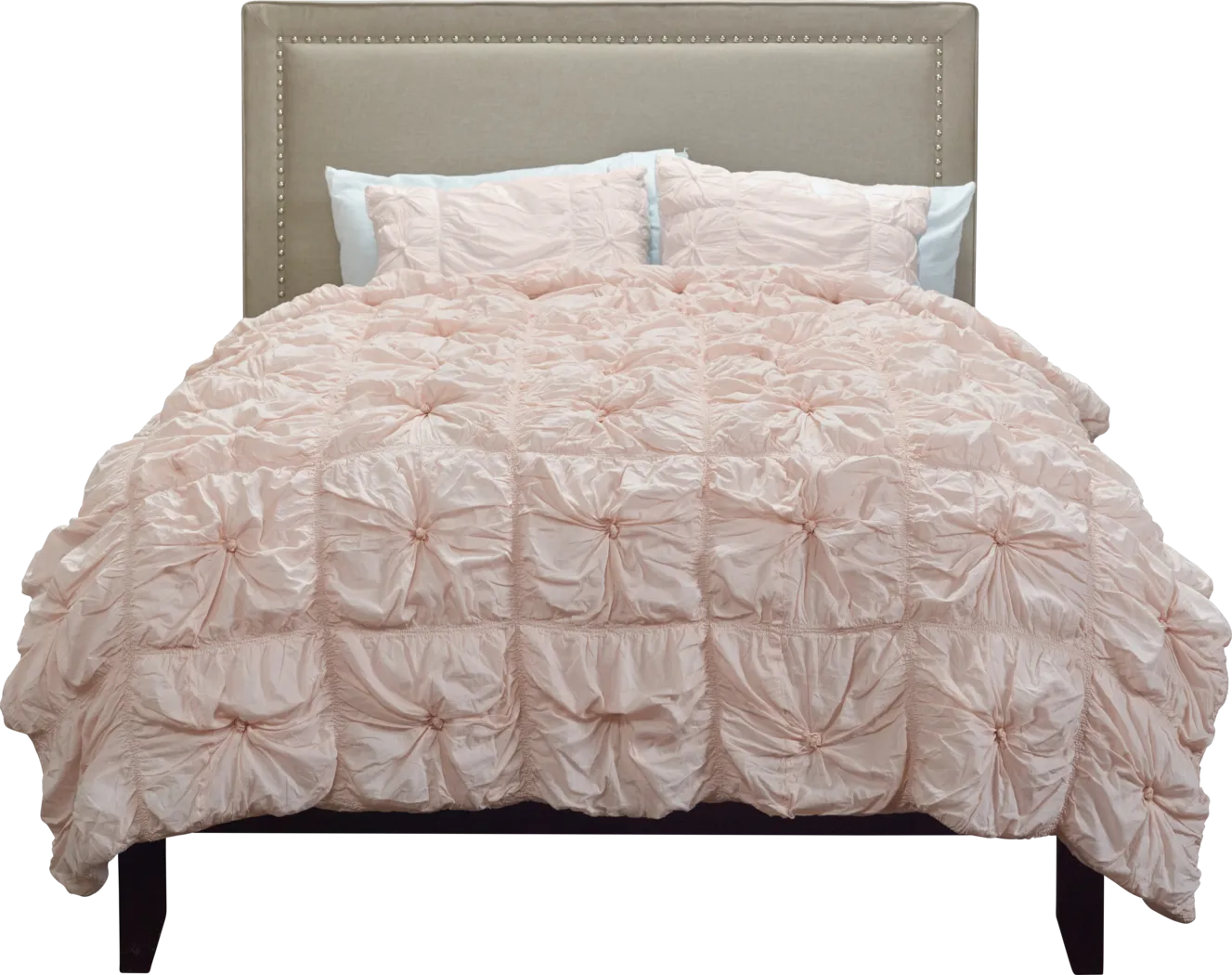 Reia Pink 3 Pc King Comforter Set - Thumbnail - Image 1