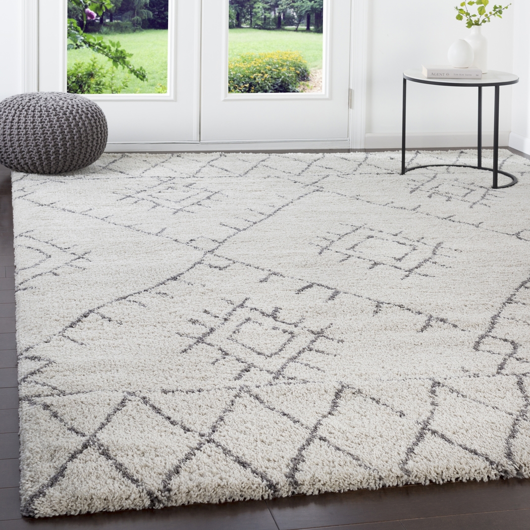 Reidwick Cream 7'11 x 10'11 Area Rug - Thumbnail - Image 3