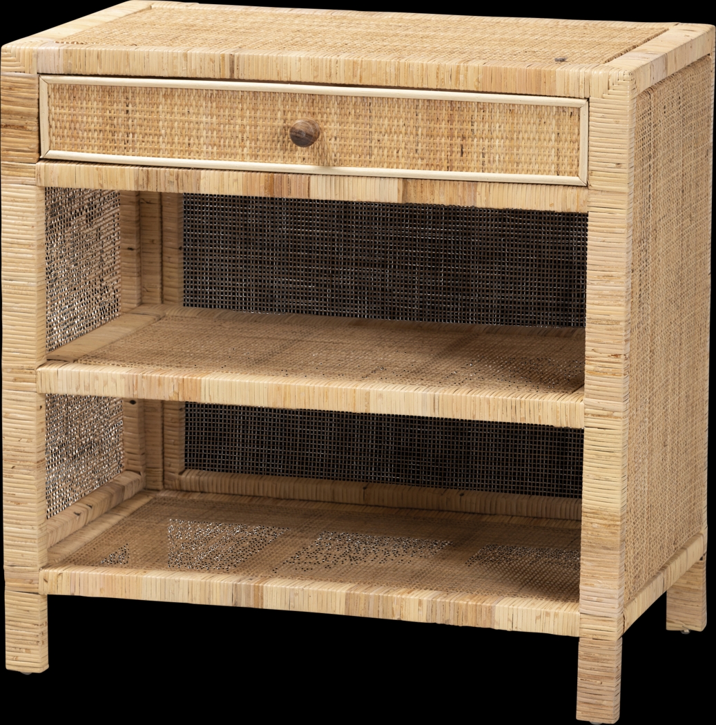 Reinert III Brown Sofa Table - Thumbnail - Image 1