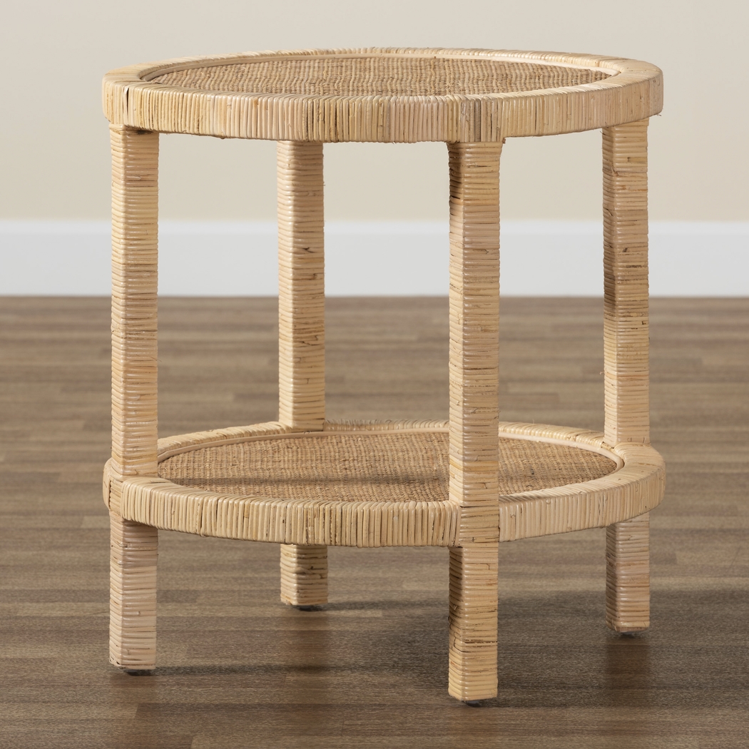 Reinert IV Brown End Table - Thumbnail - Image 3