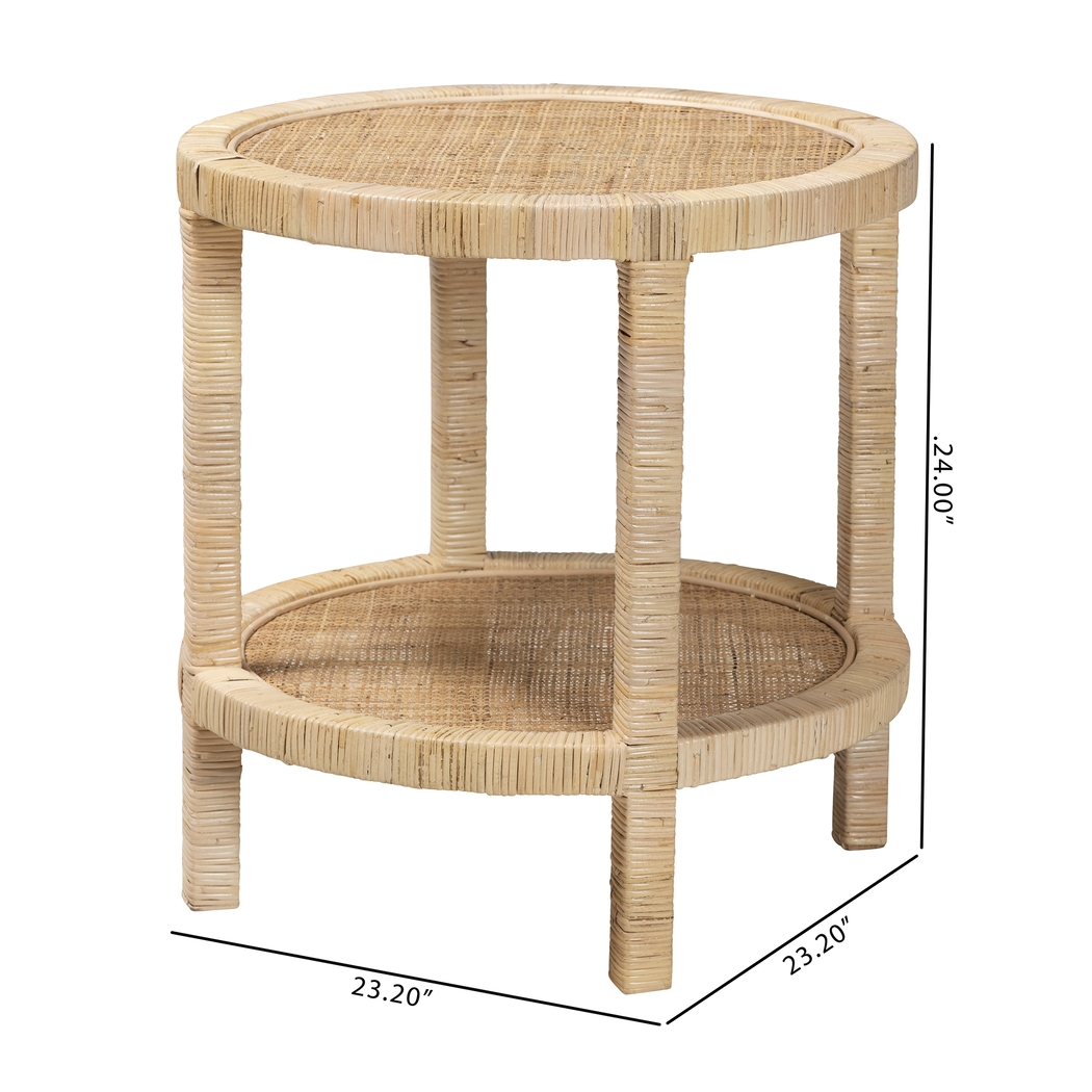 Reinert IV Brown End Table - Thumbnail - Image 8
