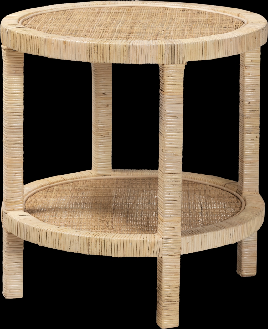 Reinert IV Brown End Table - Thumbnail - Image 1