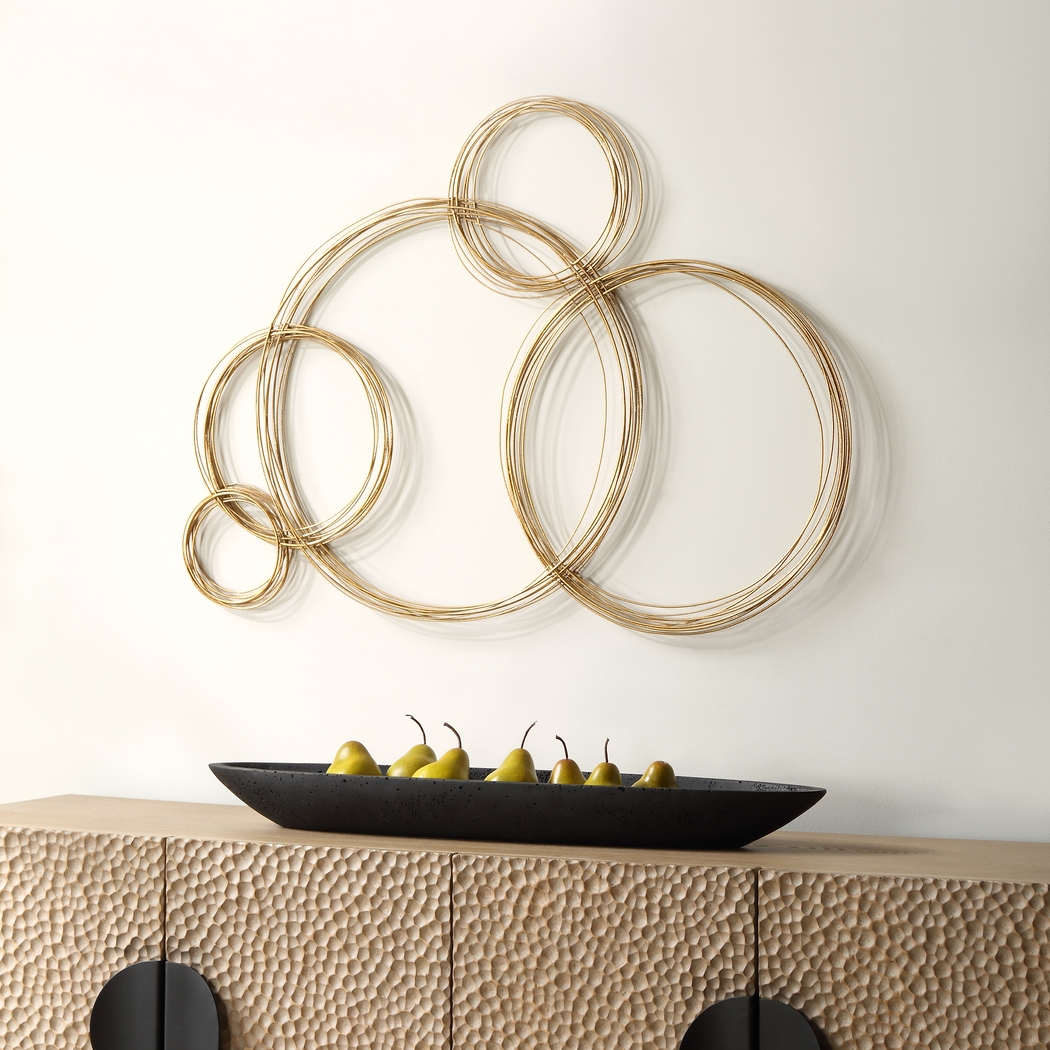 Reiqec Gold Wall Decor - Thumbnail - Image 2