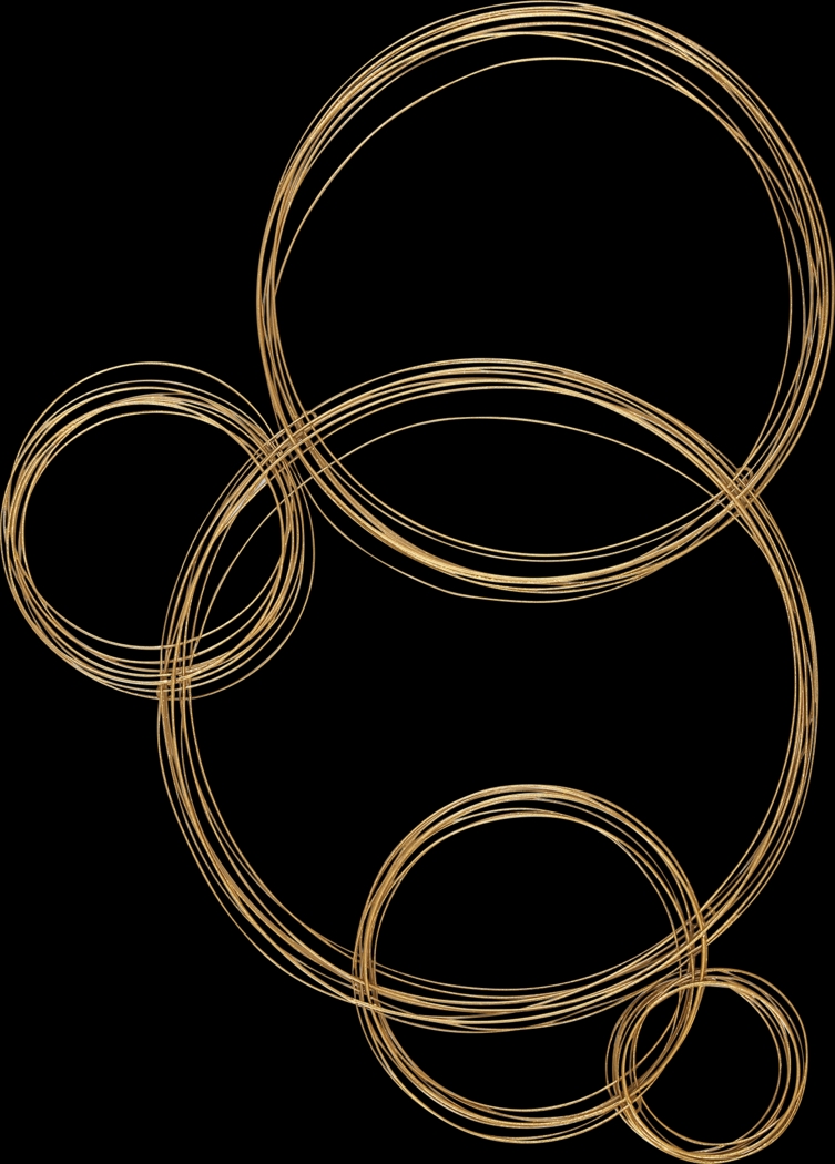 Reiqec Gold Wall Decor - Thumbnail - Image 1